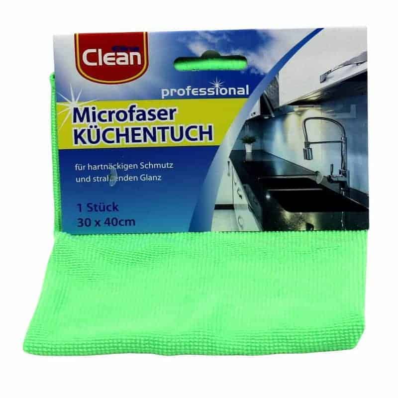 Mikrofaser Küchentuch Clean 30x40cm - hellgrün