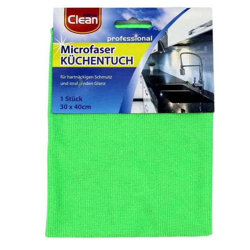 Mikrofaser Küchentuch Clean 30x40cm - hellgrün