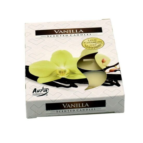 Duftkerzen "Vanille" - 6er Pack Teelichter | goopri