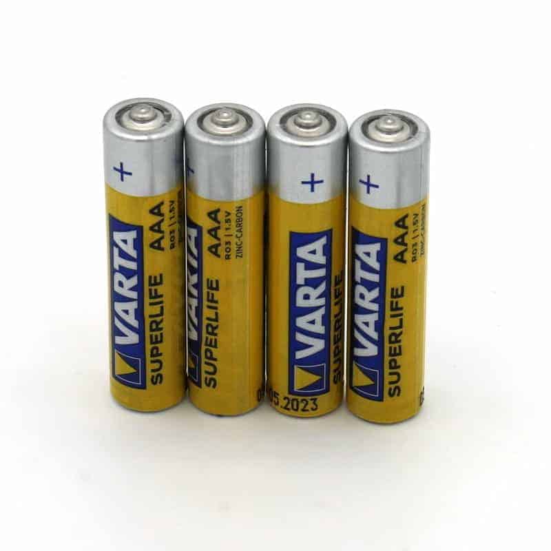Batterie VARTA Superlife Micro AAA 4er –