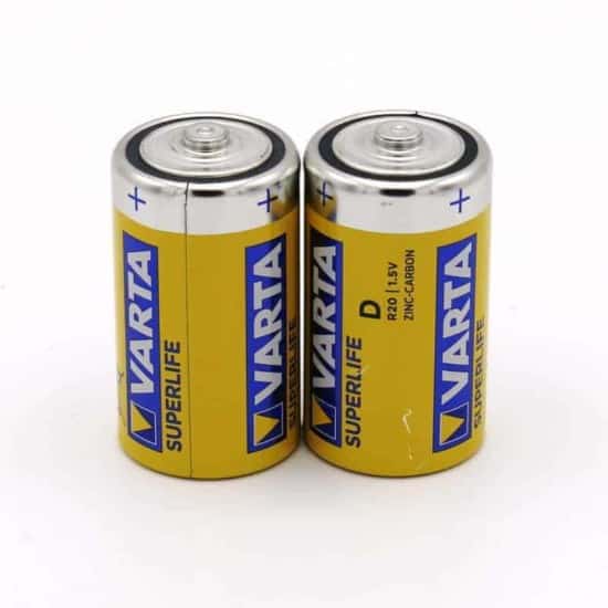 Batterie VARTA Superlife Mono - Typ D - 2 Stück | goopri