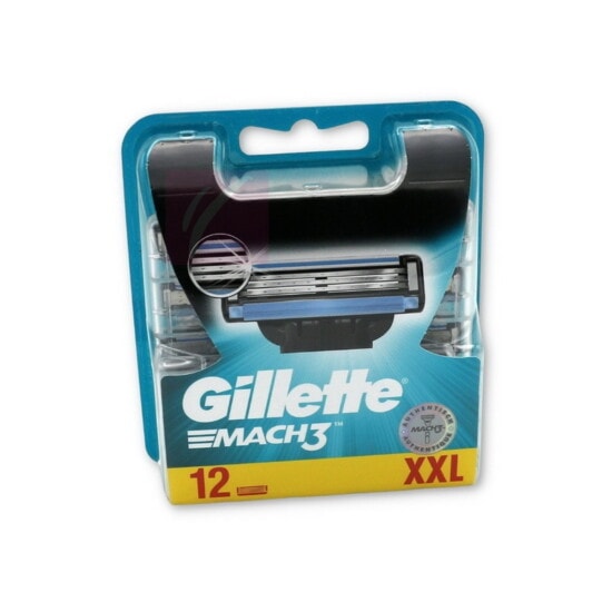 Ersatzklingen Gillette Mach3 - XXL-Set: 12 Stück