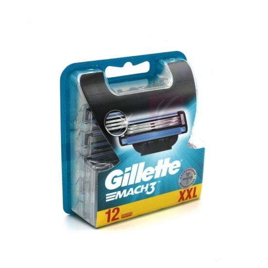 Ersatzklingen Gillette Mach3 - XXL-Set: 12 Stück